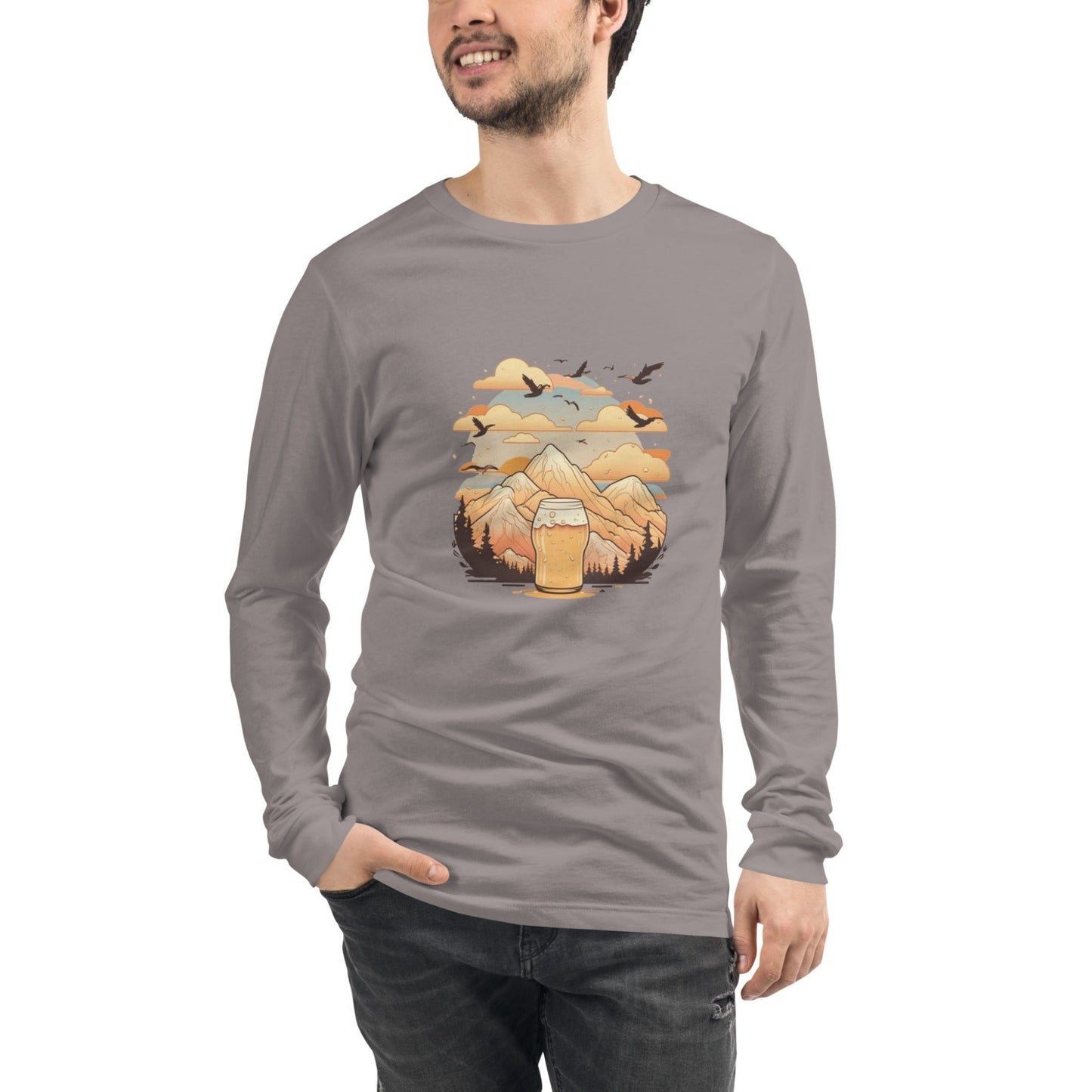 Mountaintop Beer-Topia Unisex Long Sleeve Tee