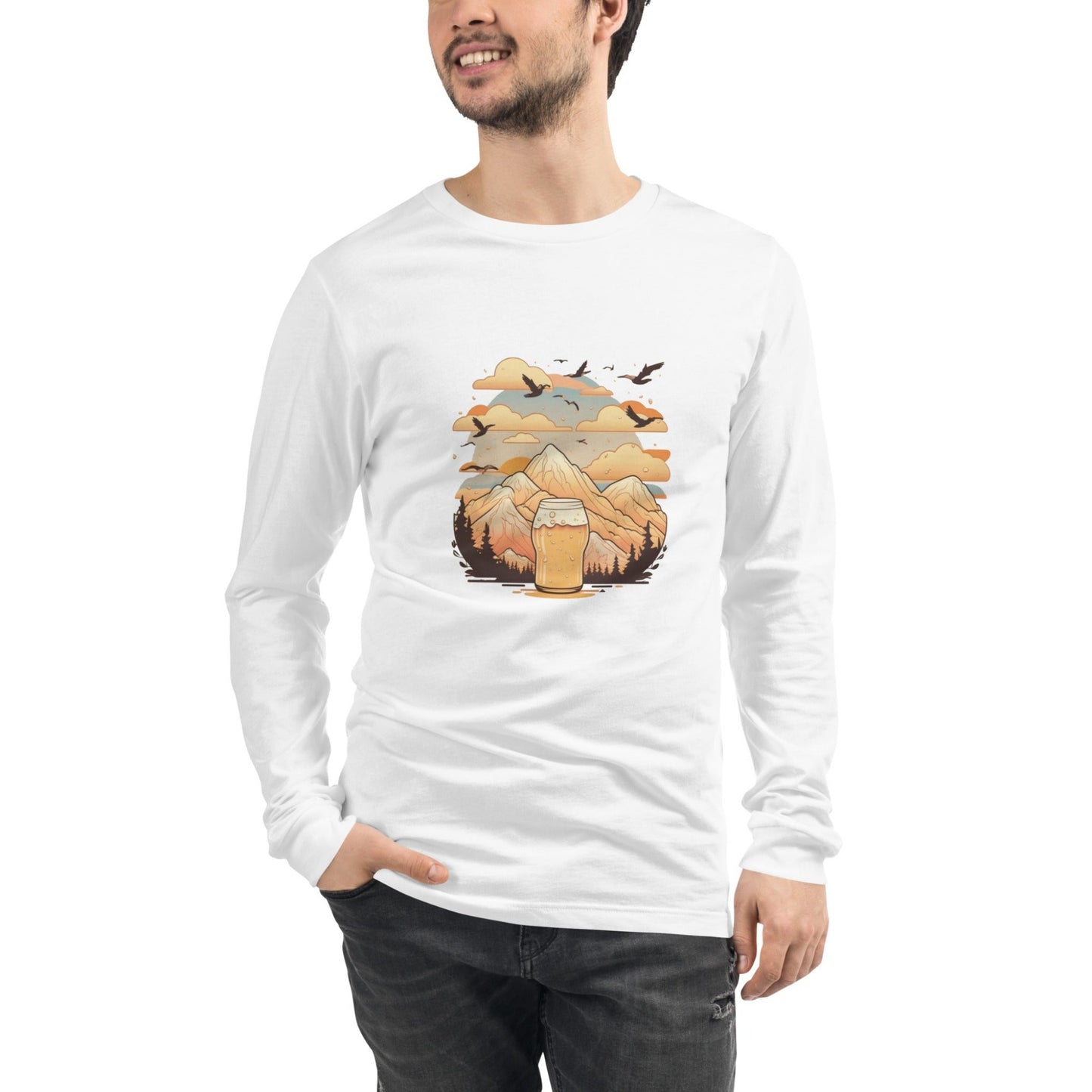 Mountaintop Beer-Topia Unisex Long Sleeve Tee