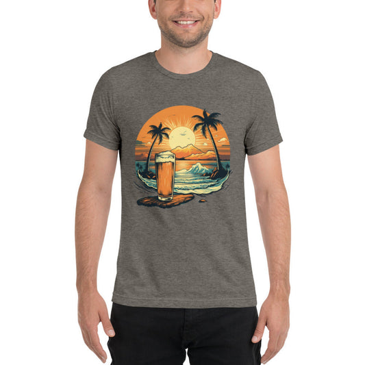 Driftwood Brewscape T-Shirt in Grey Triblend
