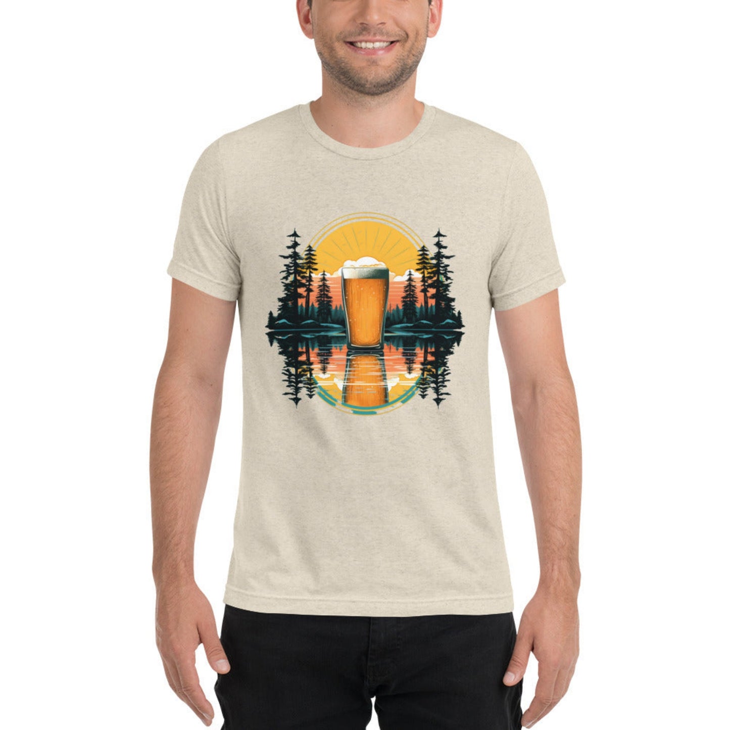 Reflections in a Pint T-shirt