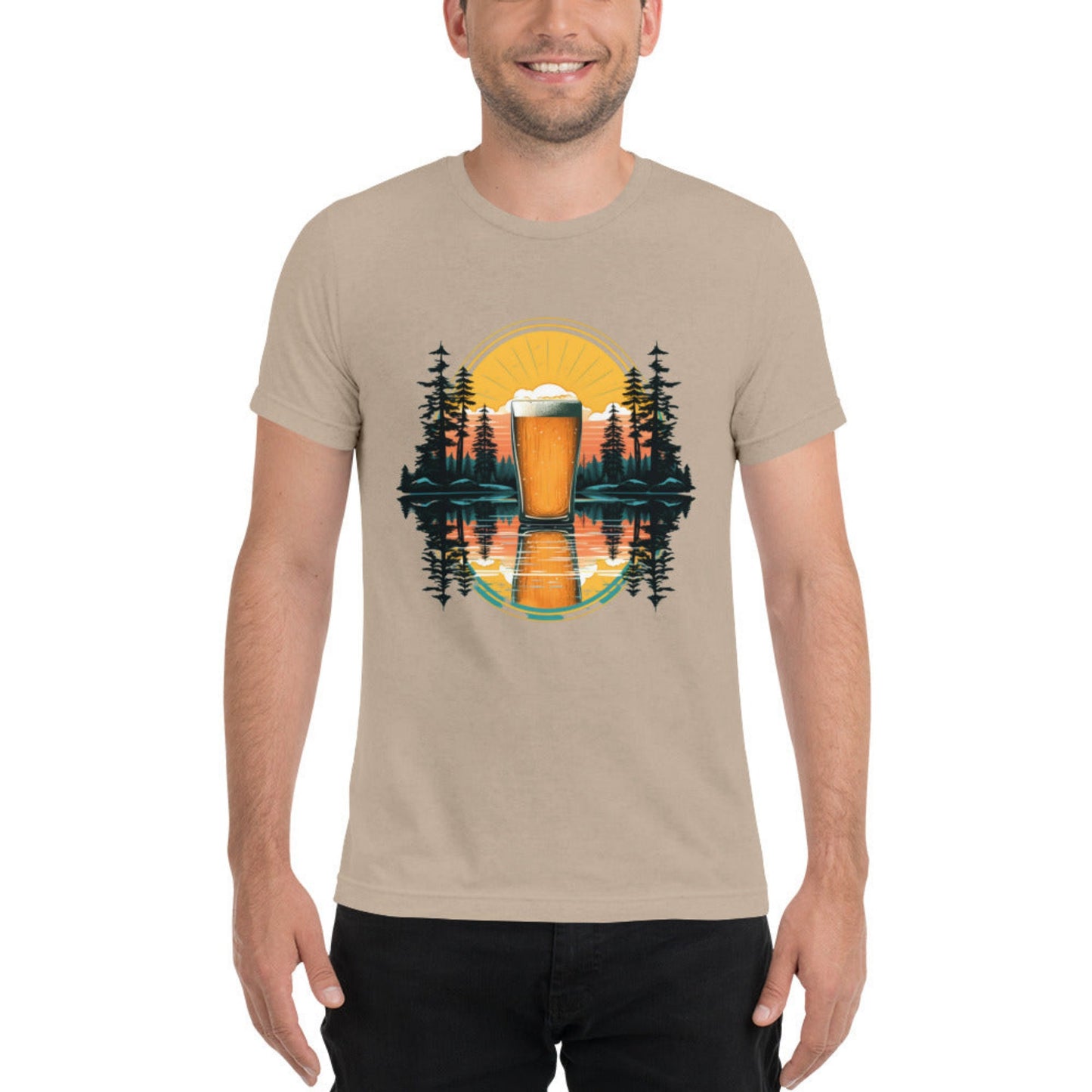 Reflections in a Pint T-shirt